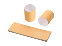 Anillos para servilletas de papel marrón, caja de 2500 unidades, autoadhesivos, calidad aprobada por la FDA, ideales para restaurantes y eventos.
