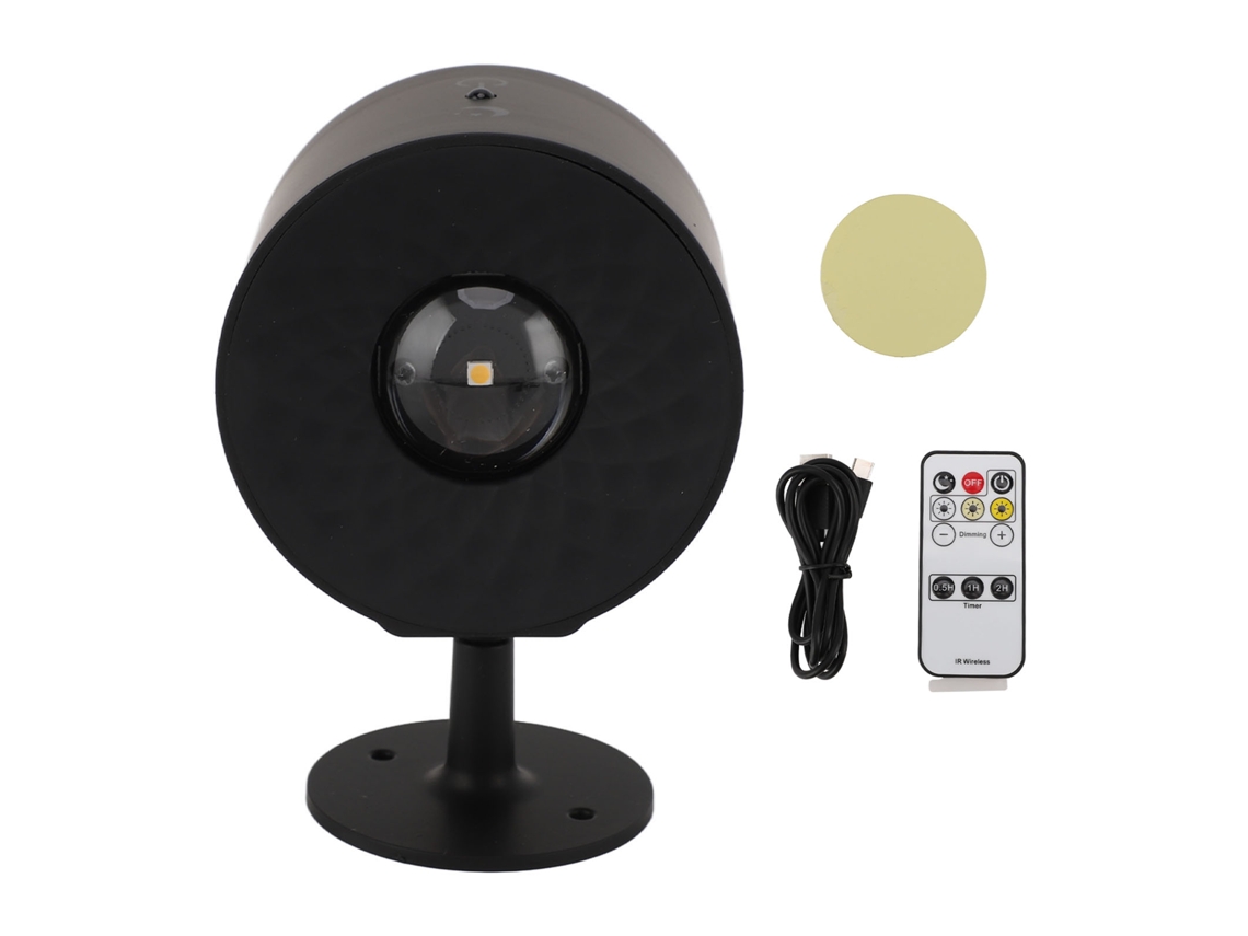 Lámparas de pared 2026 con anillo magnético, rotación de 360°, luces LED inalámbricas con control táctil y mando a distancia.