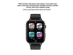 Reloj inteligente para niños, reloj con cámara, juego de música para niños y niñas, bicicleta eléctrica Ly completamente nueva.