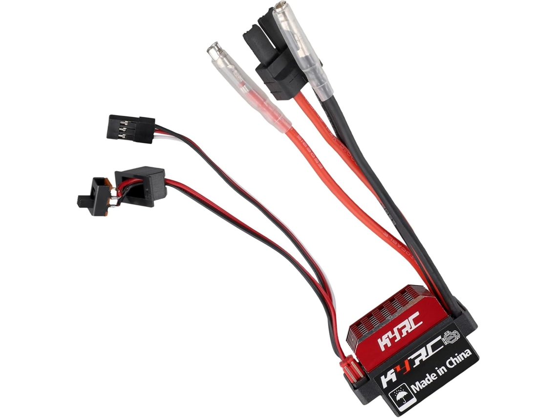 Controlador De Velocidad Eléctrico Con Escobillas Esc De 60 A Para Coche Rc, 6 V/2 A, Bec De Repuesto Para Coche Rc 1/10