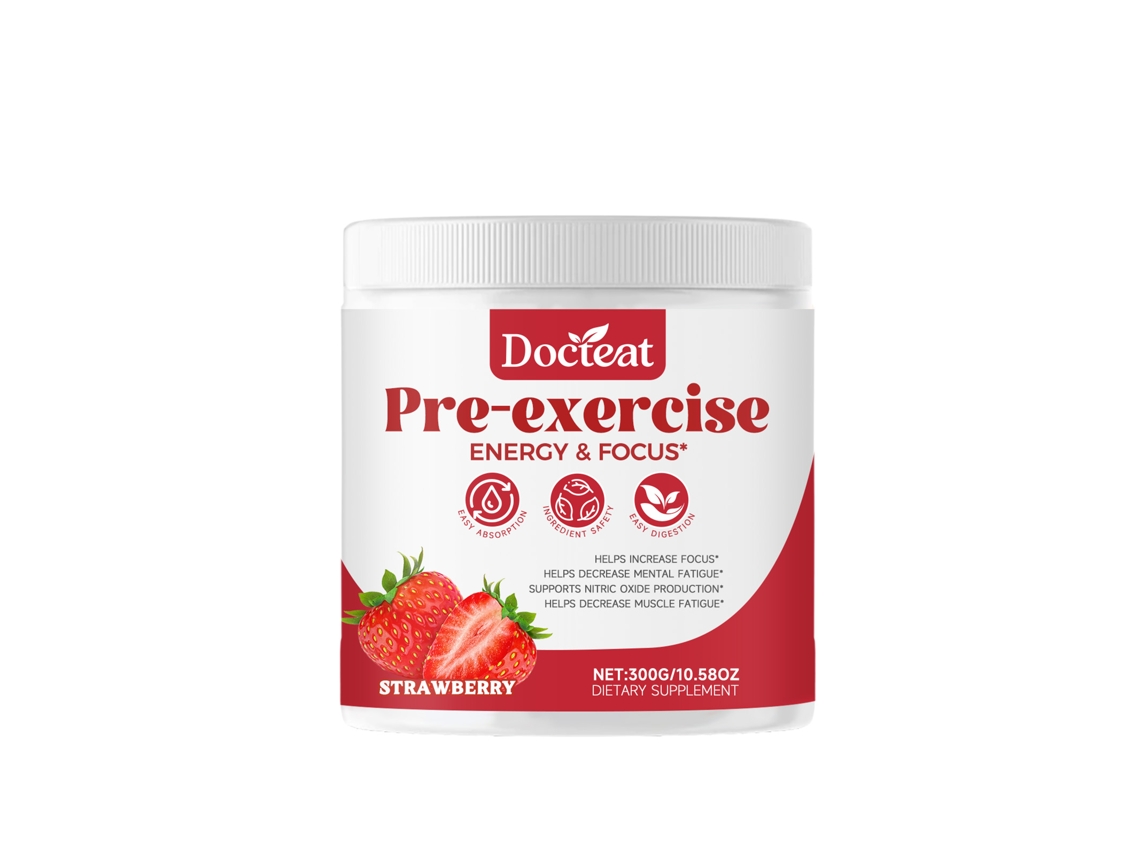 Suplemento en polvo Focus Energy para antes del entrenamiento