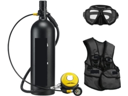 Mini Cilindro De Buceo, Respirador Para Buceo Al Aire Libre De 2 Litros, Oxígeno Para Adultos Para Natación