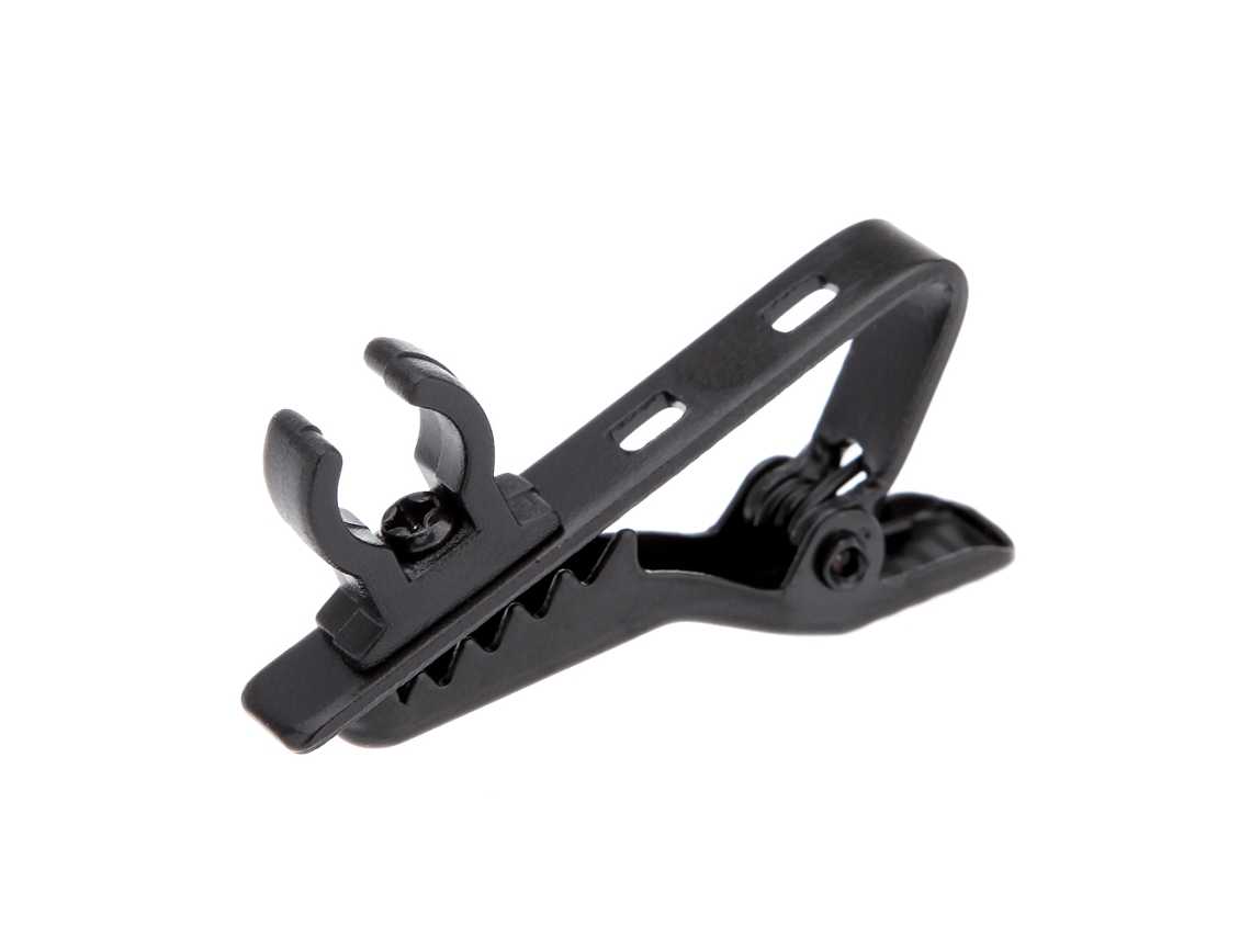 Clip para micrófono de solapa Lavalier, clip Corbata, accesorio para micrófono resistente al viento