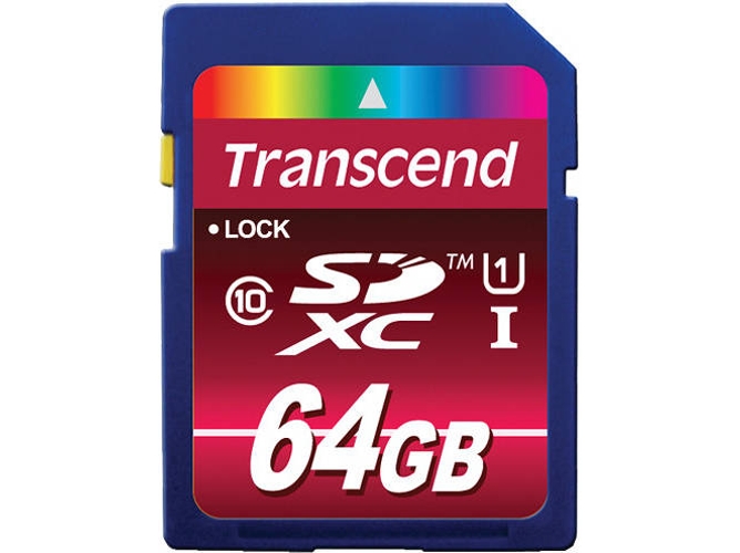 Tarjeta de Memoria TRANSCEND TS64GSDXC10U1