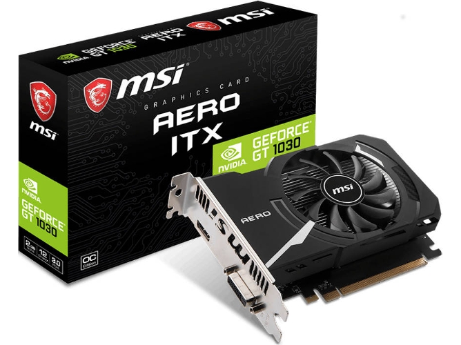 PL GRÁFICA MSI GT 1030 AERO ITX 2GD4 OC