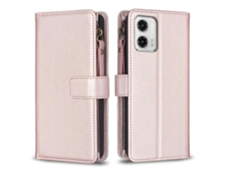 Funda Con Cremallera Para Motorola Moto G73 5g, Tipo Cartera De Piel Con Tarjetero Y Cierre Magnético, Compatible Con Motorola Moto G73 5g