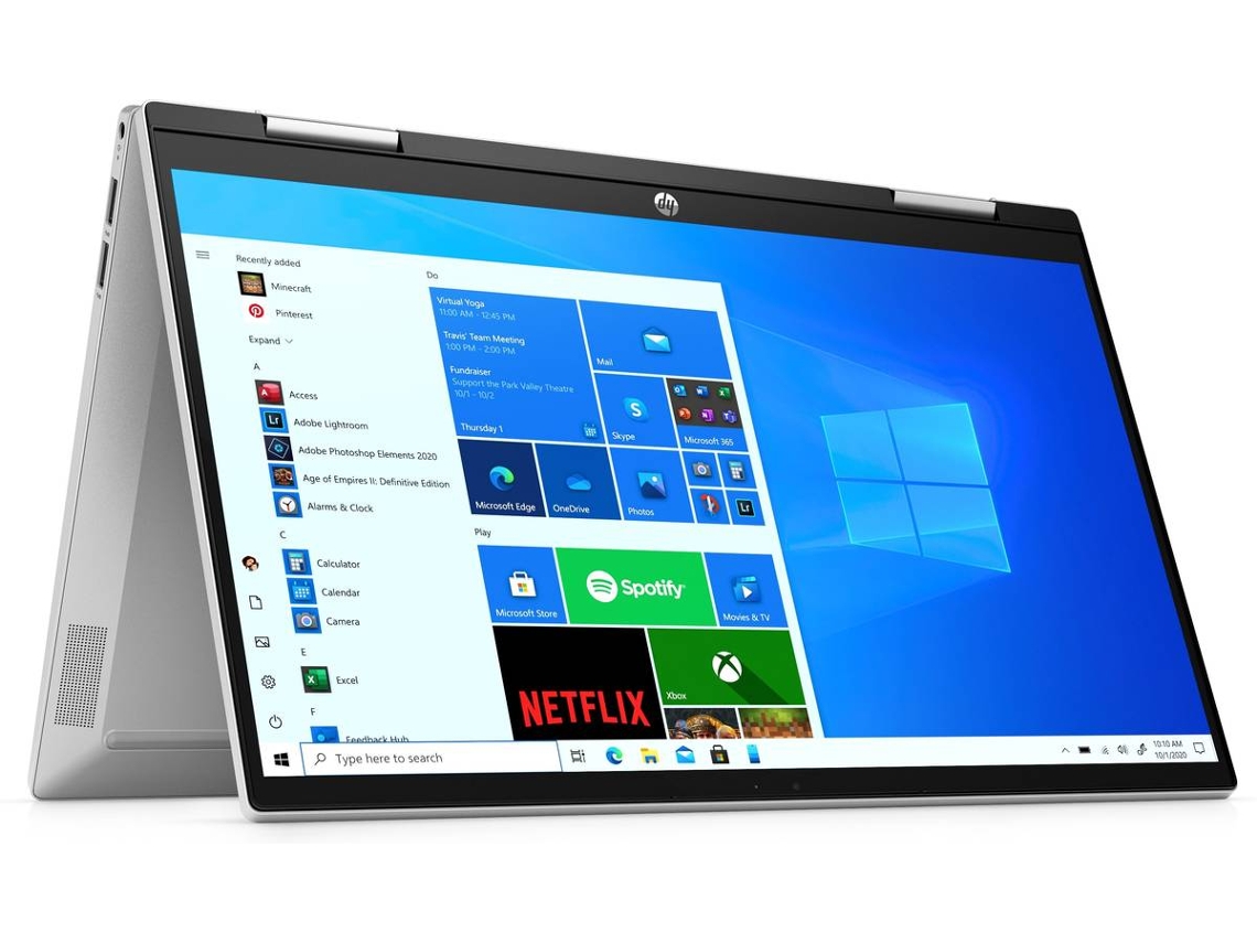 Portátil Convertibe 2 en 1 HP Pavilion x360 14-dy0015ns (14'' - Intel Core i5-1135G7 - RAM: 8 GB - 512 GB SSD - Intel Iris Xe Graphics)
