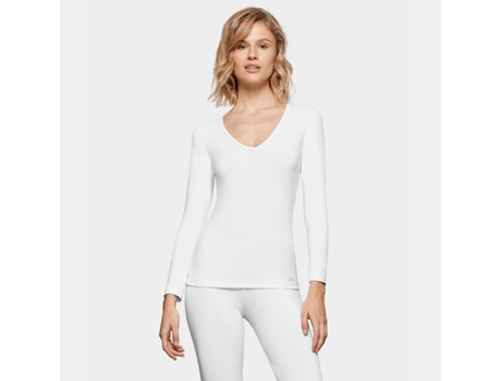 Camiseta Impetus Thermo Decote en Bico Blanco