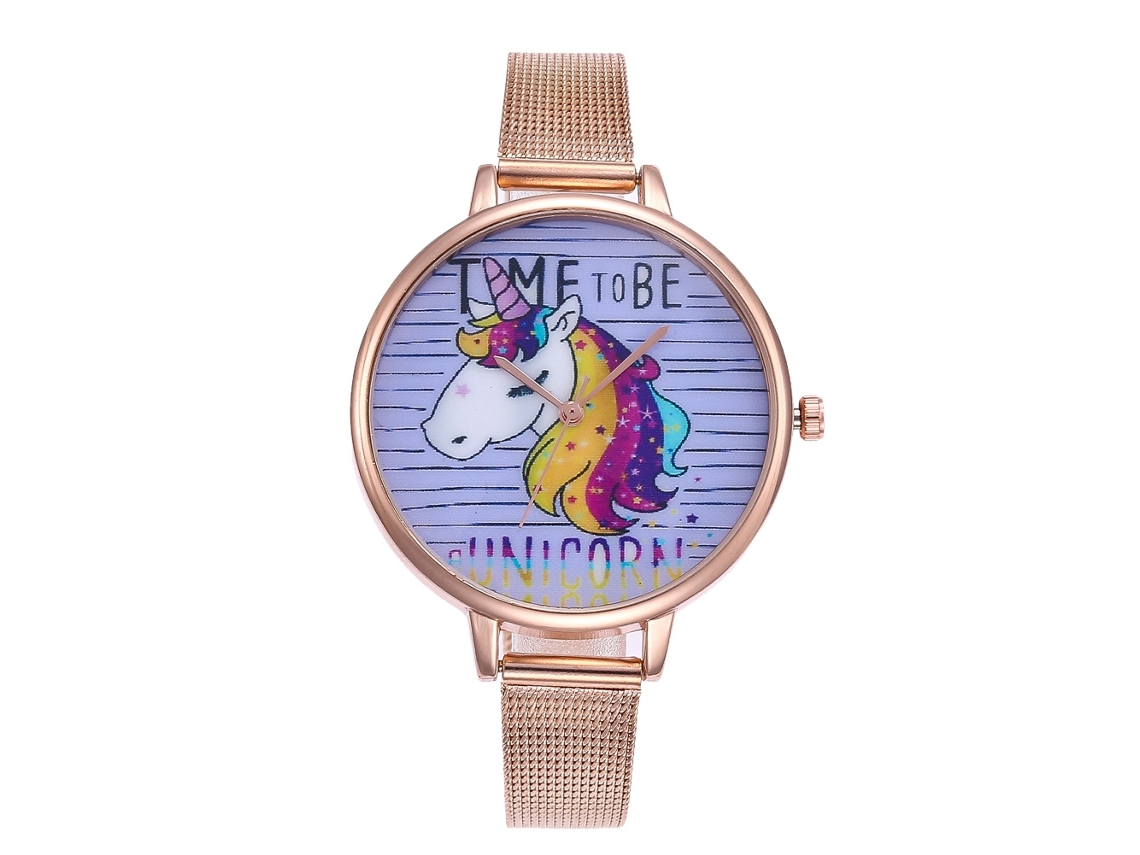 Reloj De Pulsera Casual De Moda Zhoulianfa, Oro Rosa, Brazalete De Acero Con Movimiento De Cuarzo.