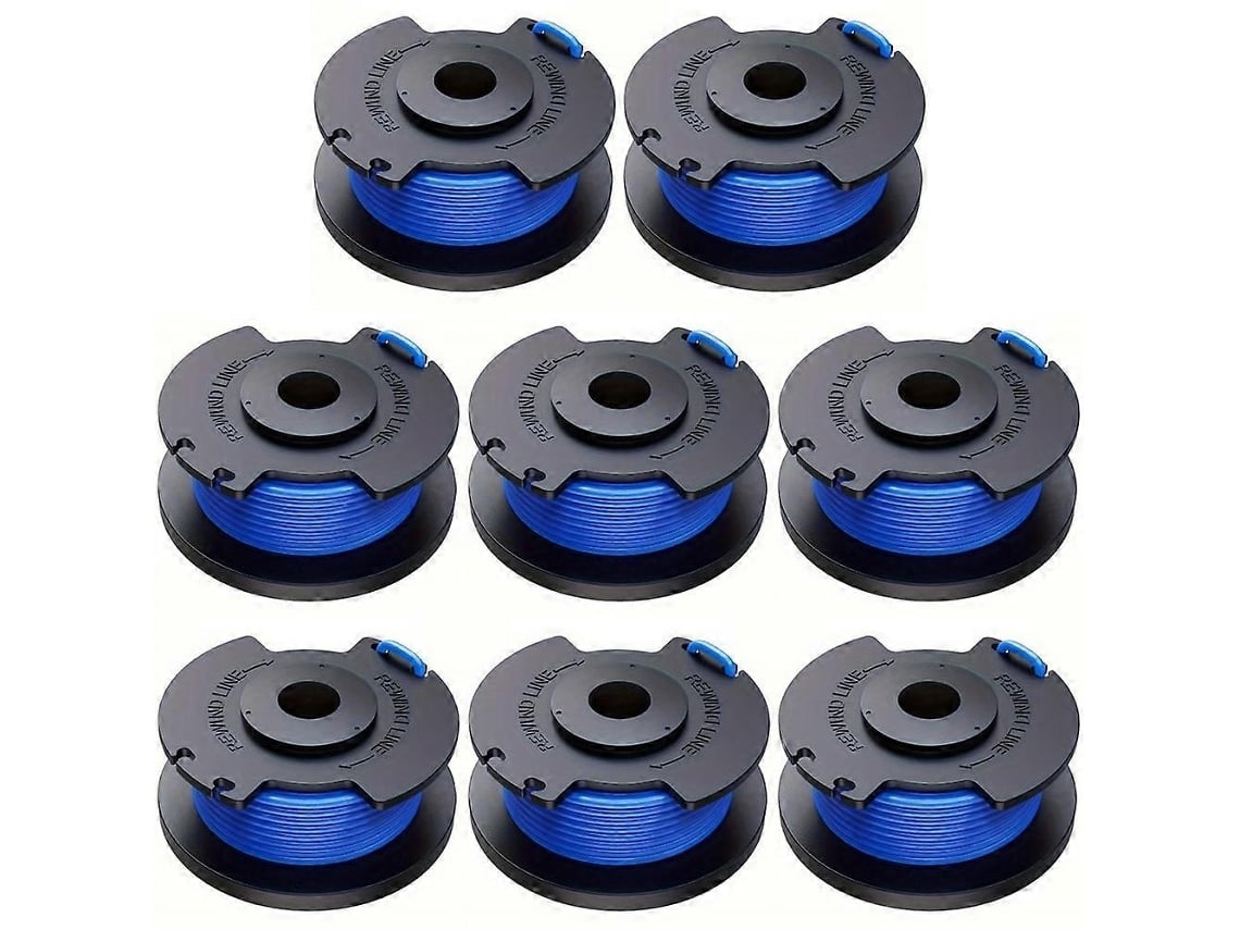 V6g 8 Piezas De Carretes De Alambre De Repuesto Para Cortacésped Ryobi De 18 V, 24 V Y 40 V, Carretes De Línea C1k, Ac14rl3a
