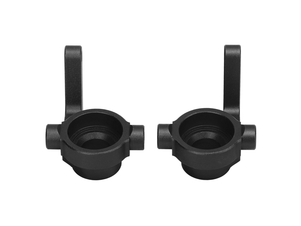 2pcs Copos De Direção Em Alumínio Para Carro Rc Zd Racing Dbx 10 1/10 Bloqueios De Direção Reduz Vibrações Acessórios Rc Preto