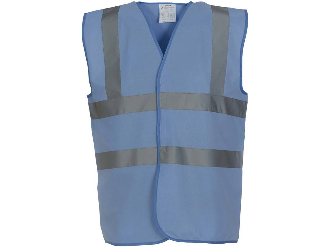 Chaleco Reflectante YOKO Azul (XXL)