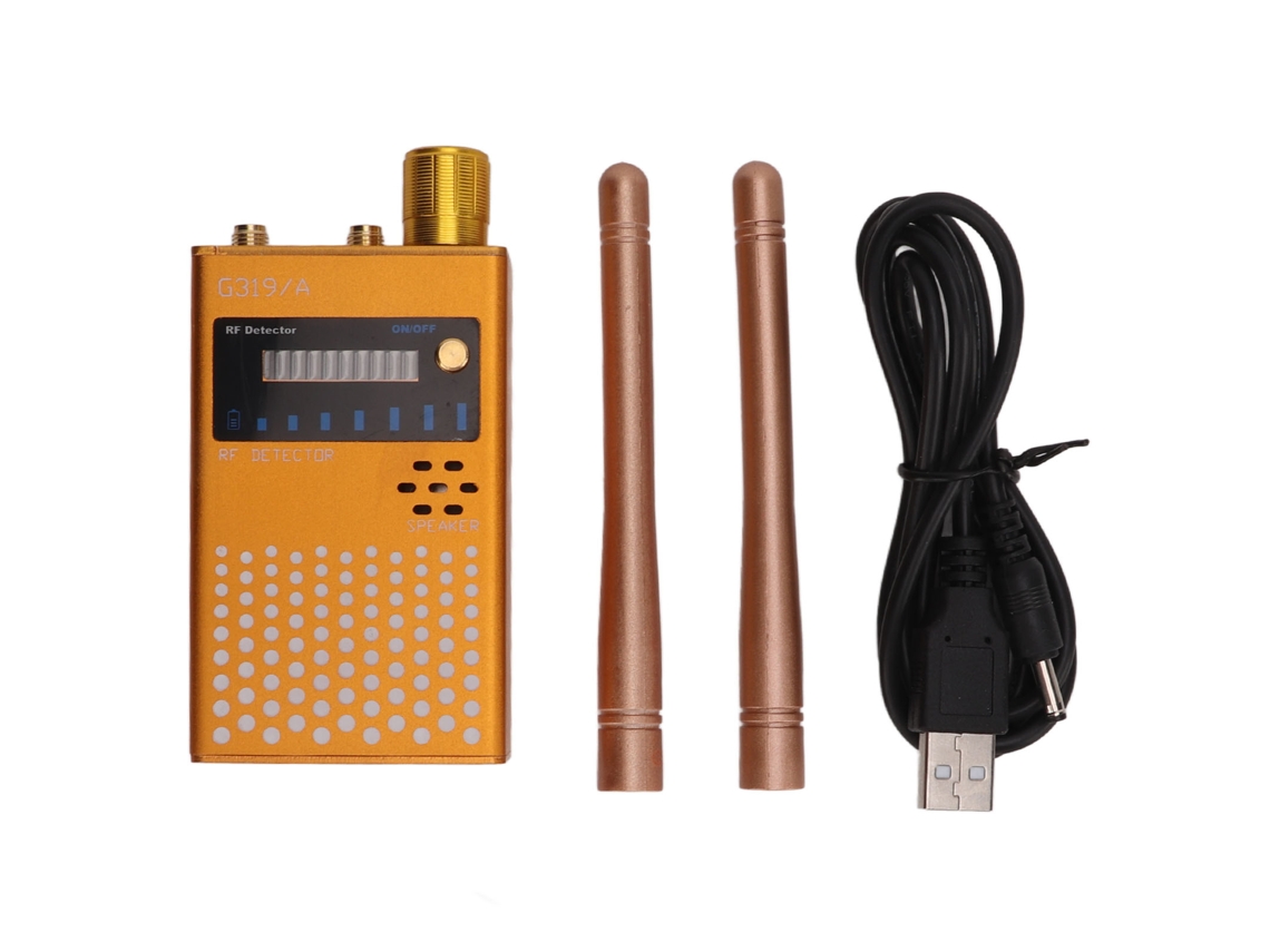 Detector de señal inalámbrica con escáner de doble antena para el hogar y la oficina.