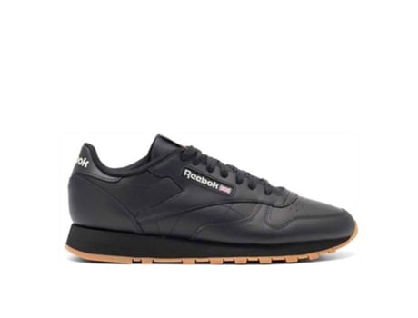 Zapatillas REEBOK Classic Leather Piel (45 - Negro)