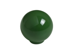 Pomo Esférico Para Muebles De Abs 24 Mm De Diámetro Verde Brillante Paquete De 75 Piezas