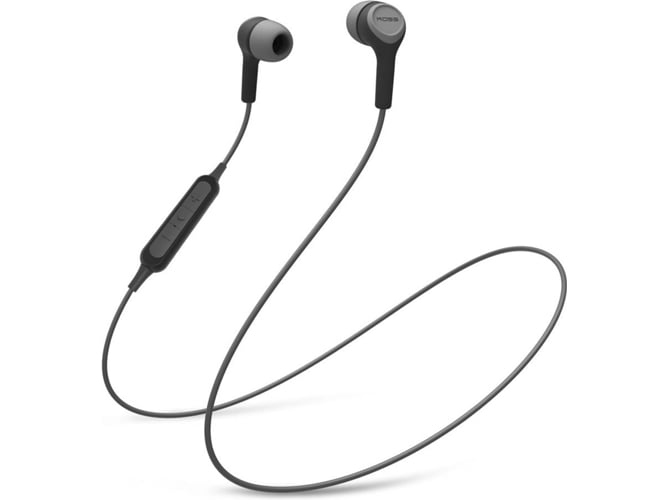Auriculares Bluetooth KOSS BT115i (In Ear - Micrófono - Gris)