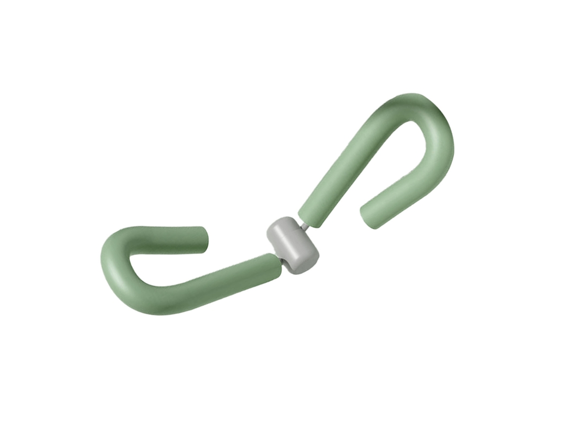 Entrenador De Cadera Para Mujeres Con Diseño Ergonómico, Acero Nbr, Pp, Rehabilitación Posparto, Tonificador De Muslos Portátil Y Verde
