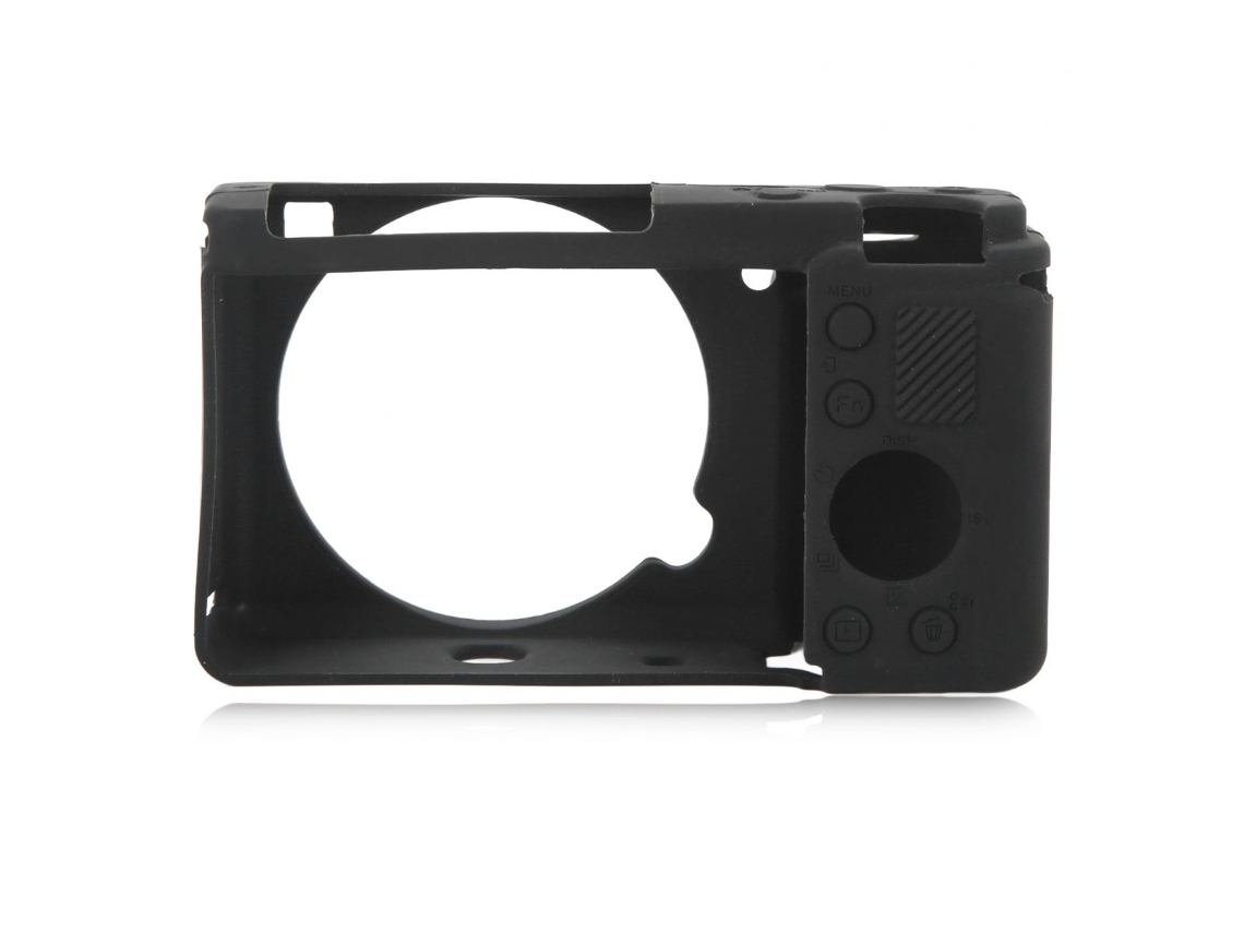 Funda protectora para cámara Sony A7 III, funcionalidad completa, diseño delgado, silicona suave, agarre seguro, protección contra el polvo, controles resistentes