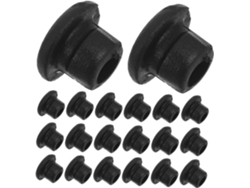 300 Piezas Pegboard Hook Lock Clips To Rubber Inserts
