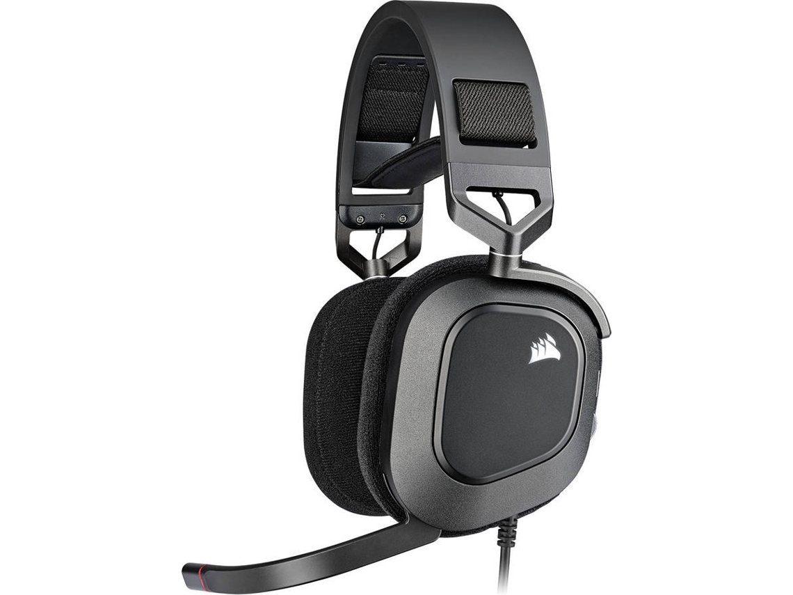 AUSCULTADORES CORSAIR HS80 RGB USB CRB