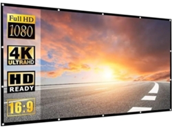 Pantalla De Proyección, Pantalla Para Proyector, Pantalla De Cine Portátil Para Uso En Interiores Y