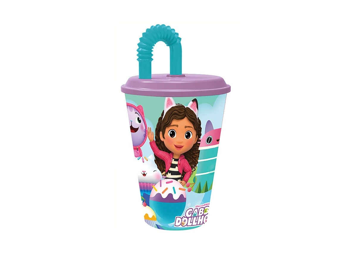 Vaso La Casa de Gabby Caña 430 Ml GABBY DOLLHOUSE