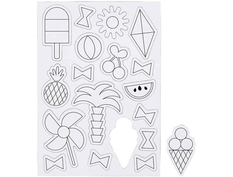 Pack 18 Imanes CREOTIME Verano