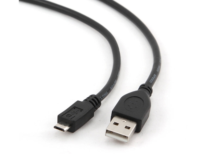 Cable GEMBIRD USB2.0 Micro USB 3m Negro — 3 m