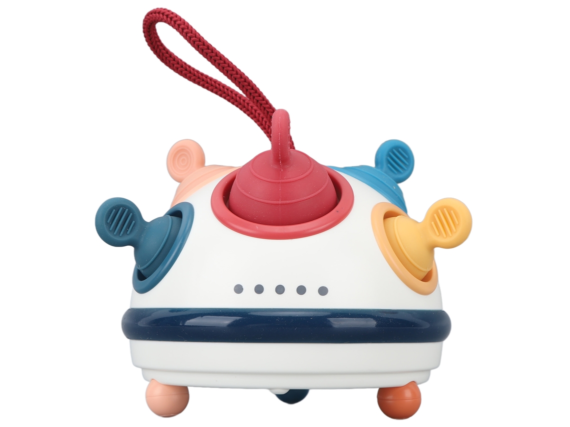 Mali brinquedo Sensorial de Corda para Bebê com Dentição e Treinamento Motor Fino