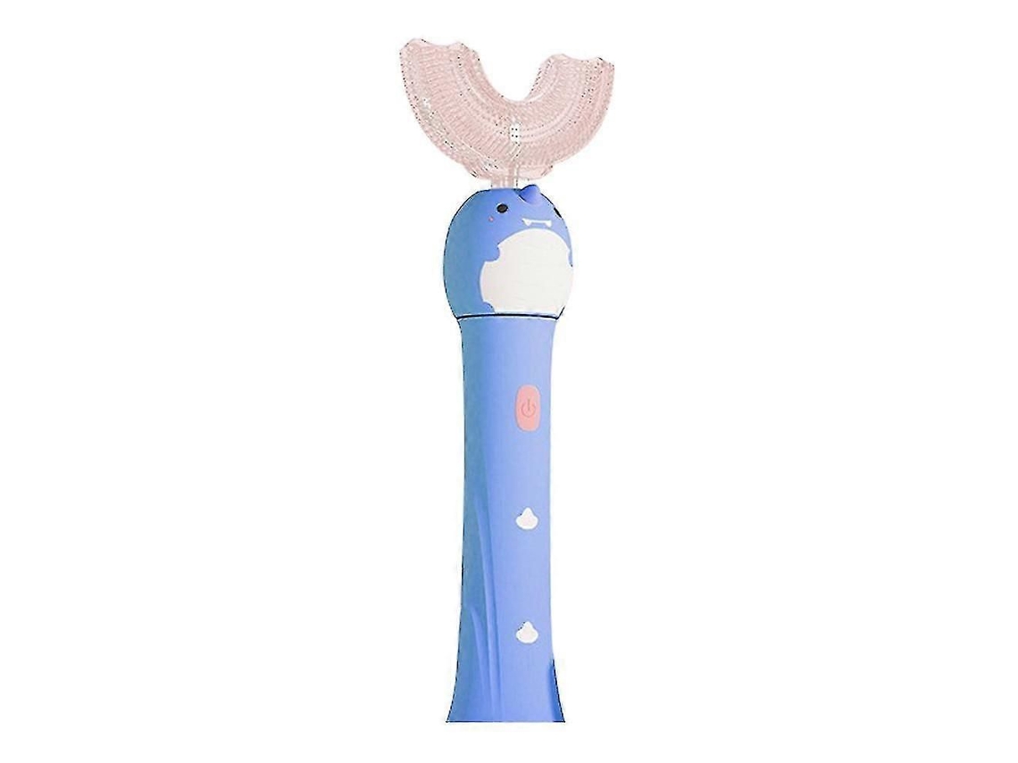 Cepillo de dientes eléctrico para niños y niñas, en forma de U, limpieza bucal de 360°, cepillo de dientes eléctrico manos libres, alta calidad.