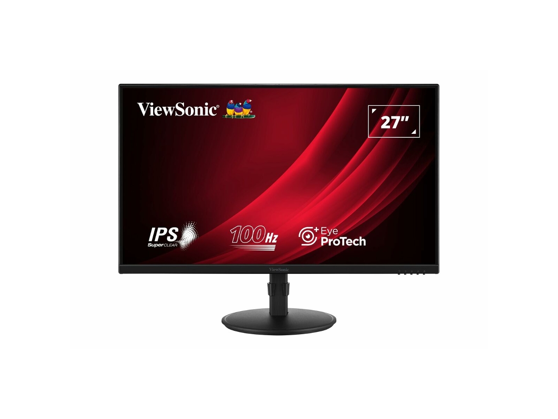 Monitor Gaming VIEWSONIC VA2708-HDJ (Negro - Full HD - Flicker free - 27" - Enchufe EU - 5 ms)