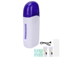 Kit portátil de quemador de cera para depilación: ideal para viajes y uso doméstico.