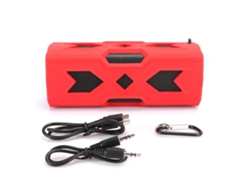 Altavoz Portátil Inalámbrico Bluetooth Con Tarjeta Enchufable Y Mosquetón Para Deportes Al Aire Libre