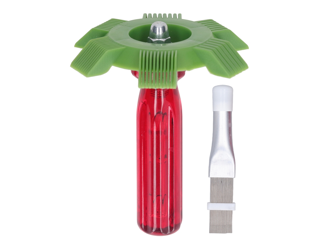 Juego De 2 Peines Para Aletas De Aire Acondicionado Para Limpiar Y Alinear Las Aletas - Verde