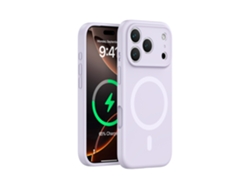 (morado, Iphone 17) Funda De Silicona Líquida Para Iphone, Fuerte Fijación Magnética, Protección Completa, Diseño Sencillo.