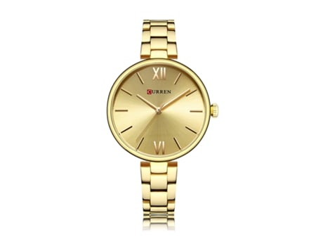 Relojes de Moda para Mujer Reloj Impermeable de Cuarzo con Correa de Acero Inoxidable para Mujer-Color 2 LUUCOZK