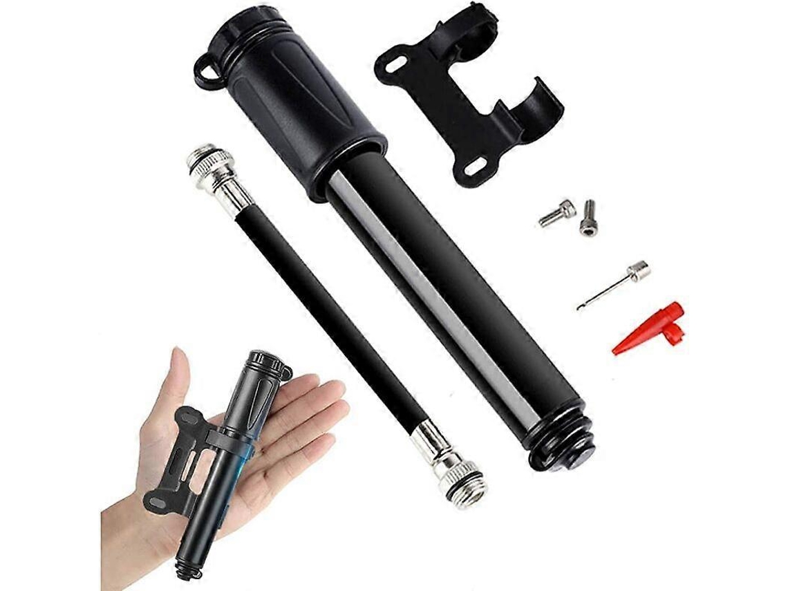 Omni-bomba De Bicicleta Portátil Mini, 100psi De Aluminio Con Aguja Y Soporte Para Inflar Ciclismo Y Pelotas Deportivas
