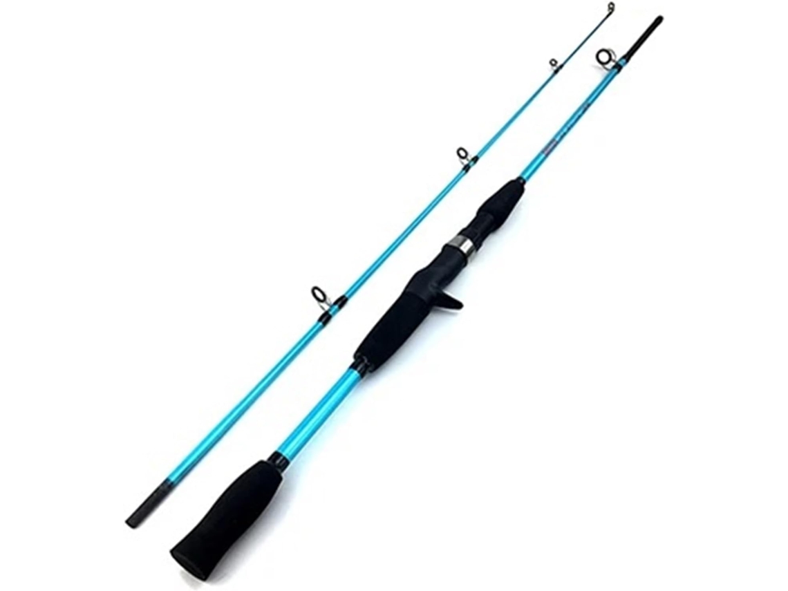 Caña De Pescar Ultraligera Con Carrete Giratorio, Para Líneas 5 A 15 Lb, Punta Rápida, Alto Carbono, Pesca ...