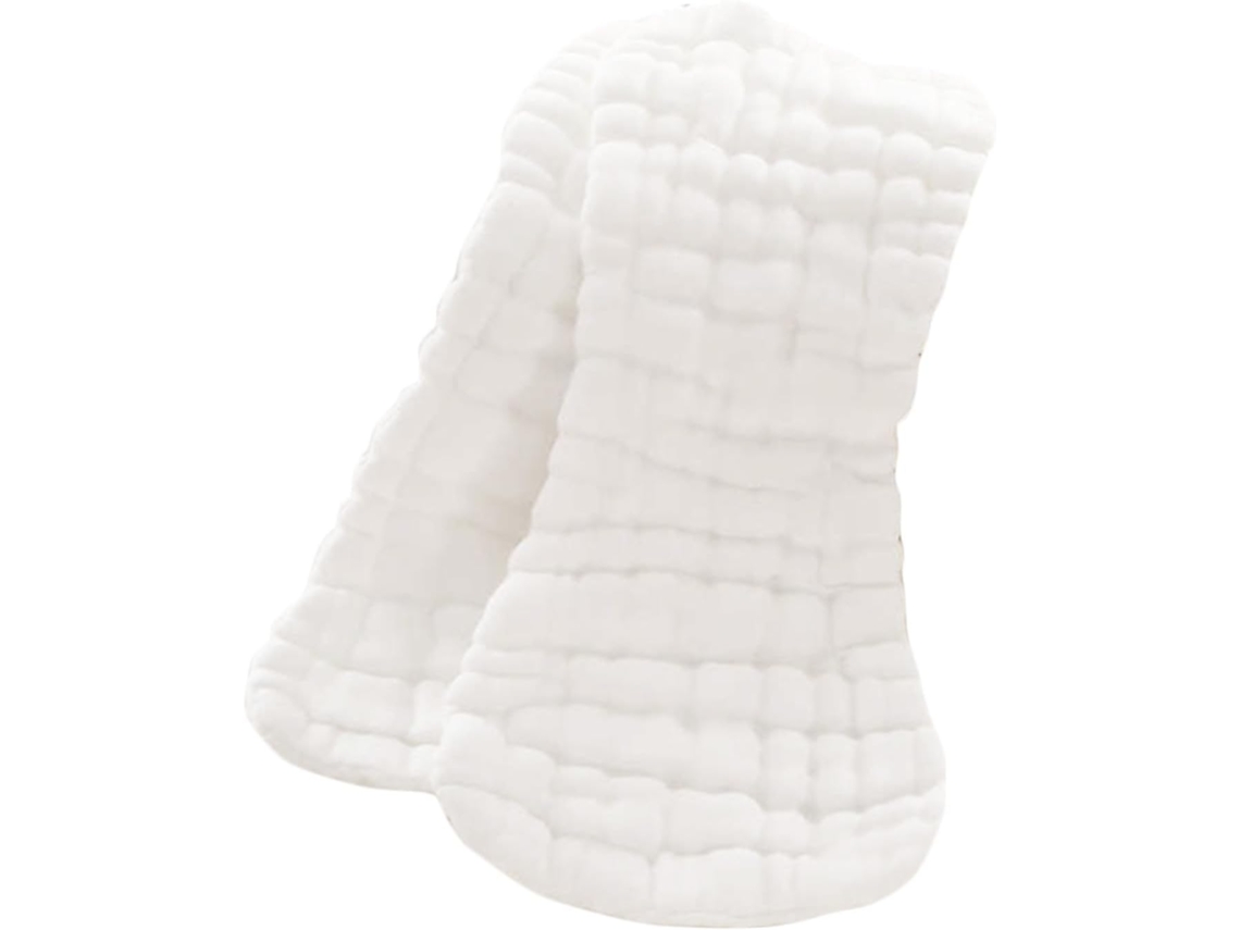 Juego De 5 Pañales Lavables 100% Algodón Absorbentes (46x17 Cm) Para Bebé De 0 A 2 Años