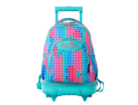 Mochila Escolar Con Ruedas Desmontable Pupit Tiza