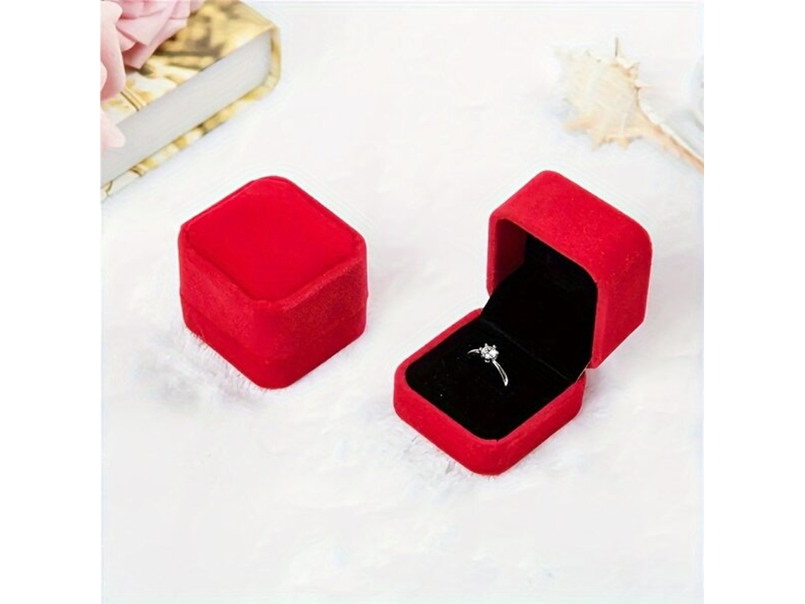 Joyero de terciopelo para anillos Pickifypunnyb Slo Slowmoose