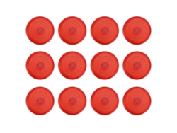 12 Capas De Botão Arcade Para Switches Kailh Cherry Ttc Akko Glorious - 20.2mm Anti-derrapante