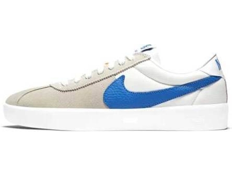 Zapatillas NIKE SB Bruin React Hombre (44 - Blanco y Beis)
