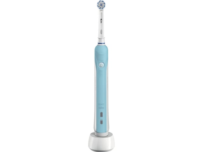 Cepillo de Dientes Eléctrico ORAL-B 700 Sensi Ultrathin Azul y Blanco