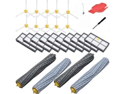 Kit de piezas de repuesto de 30 piezas apto para Irobot Roomba serie 800 850 860 861 864 866 870 871 880 serie limpiador robótico