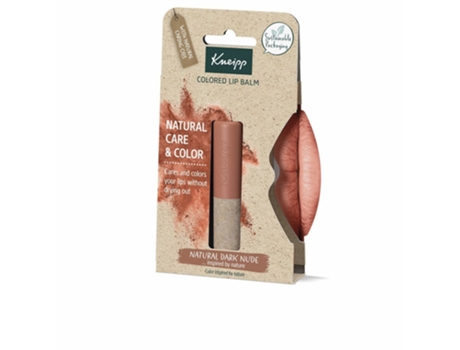 Bálsamo Labial KNEIPP Color Natural Dark Nude (3,5 g)