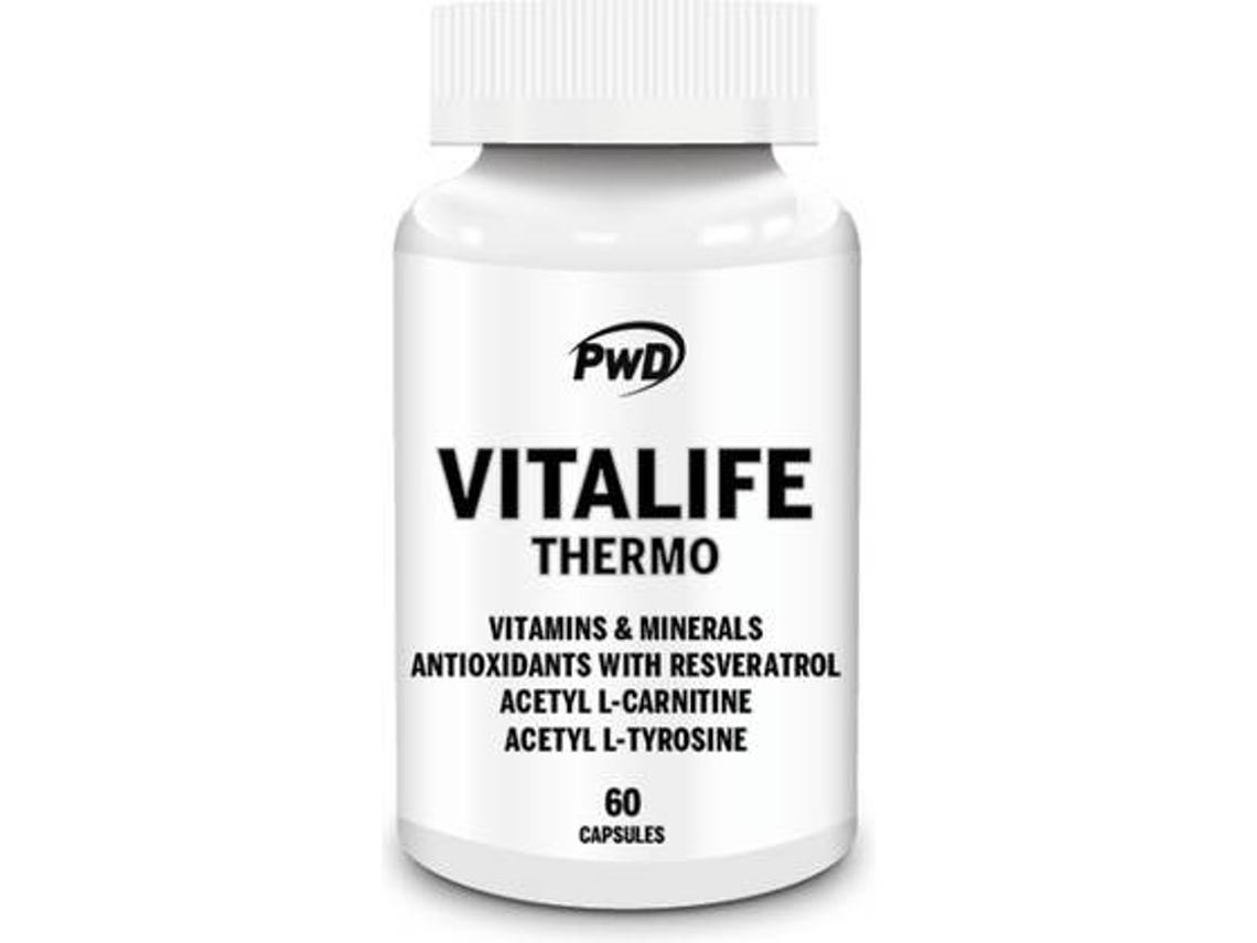 Complemento Alimenticio PWD Vitalife Thermo (60 cápsulas)