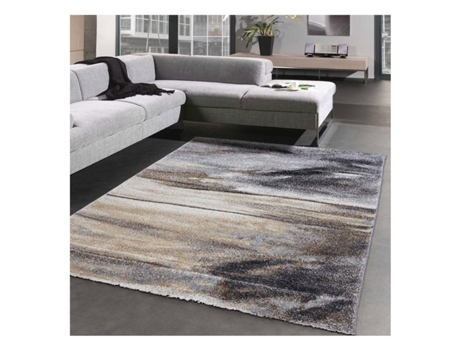Alfombra MERINOS (80 x 150 - Poliprolileno - Gris)