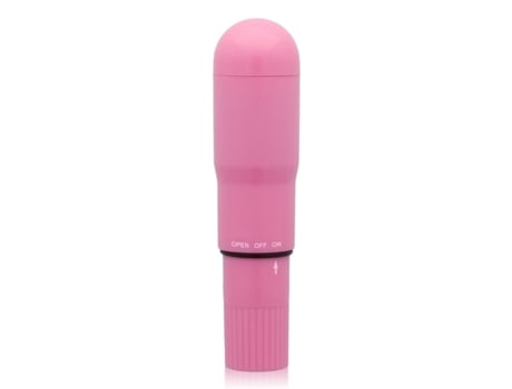 Vibrador de bolsillo brillante rosa intenso
