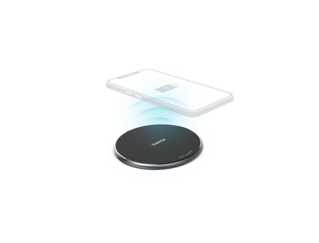 Cargador Inalámbrico Qi-Fc10 Cargador Inalámbrico 10 W Para Smartphones Negro